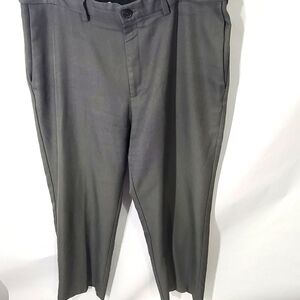 Haggar Men's Size 38 X 29 Dark Gray Dress Pants Slacks‎ Trousers Office Career